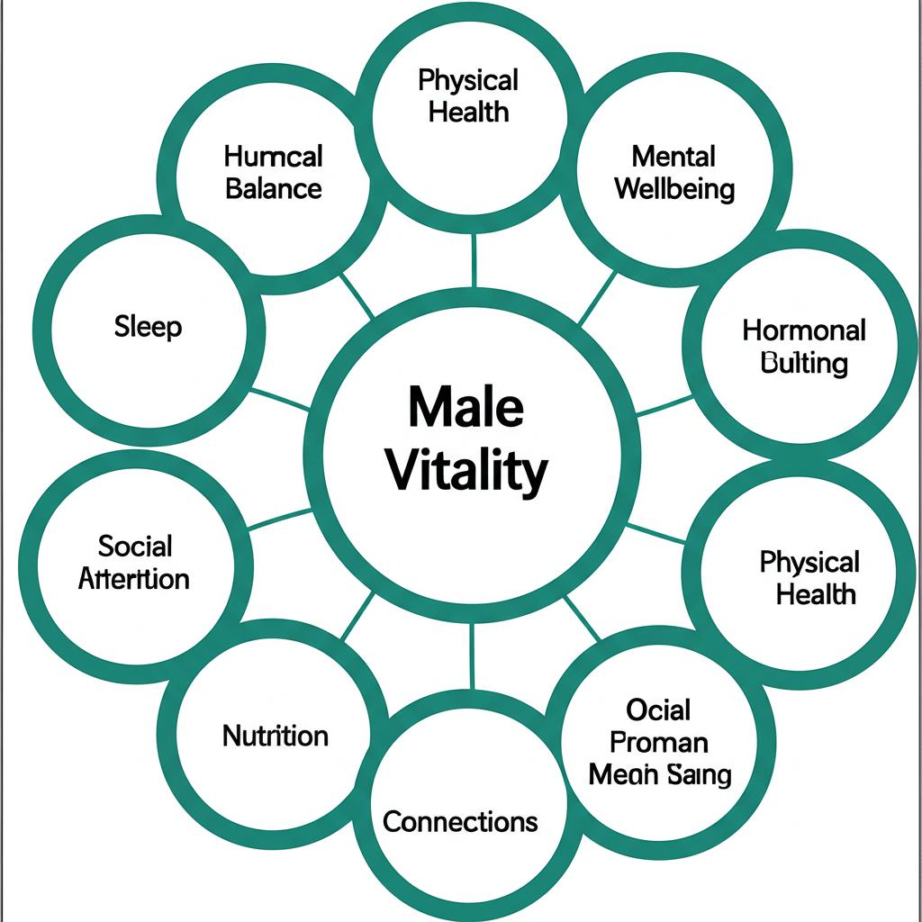 diagram of male vitality factors